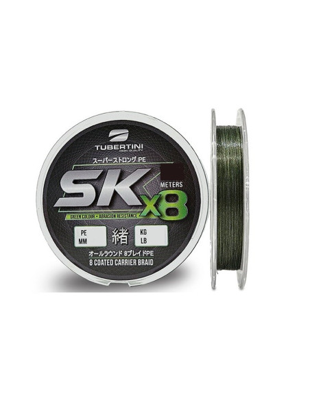 Tubertini SK X8 0.19mm 150m Dark Green